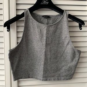 Racer back cropped top
